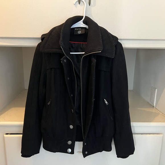 BDG Edgy Black Jacket - Picture 4 of 5